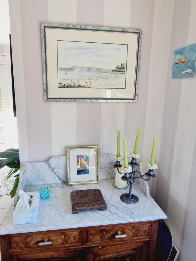 Villa Les Mouettes, Au Bord De La Mer. سان مالو المظهر الخارجي الصورة
